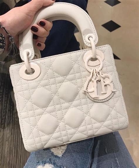 small white lady dior bag|Lady Dior Bag inside.